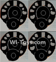 Lead Honor LH-X14 X14C X14DV X14WF Parts-25 Upper Motor protect cover(4pcs)-Black,Lead Honor LH-X14 X14C X14DV X14WF RC Quadcopter Drone Spare Parts Accessories,LH-X14 Replacement parts